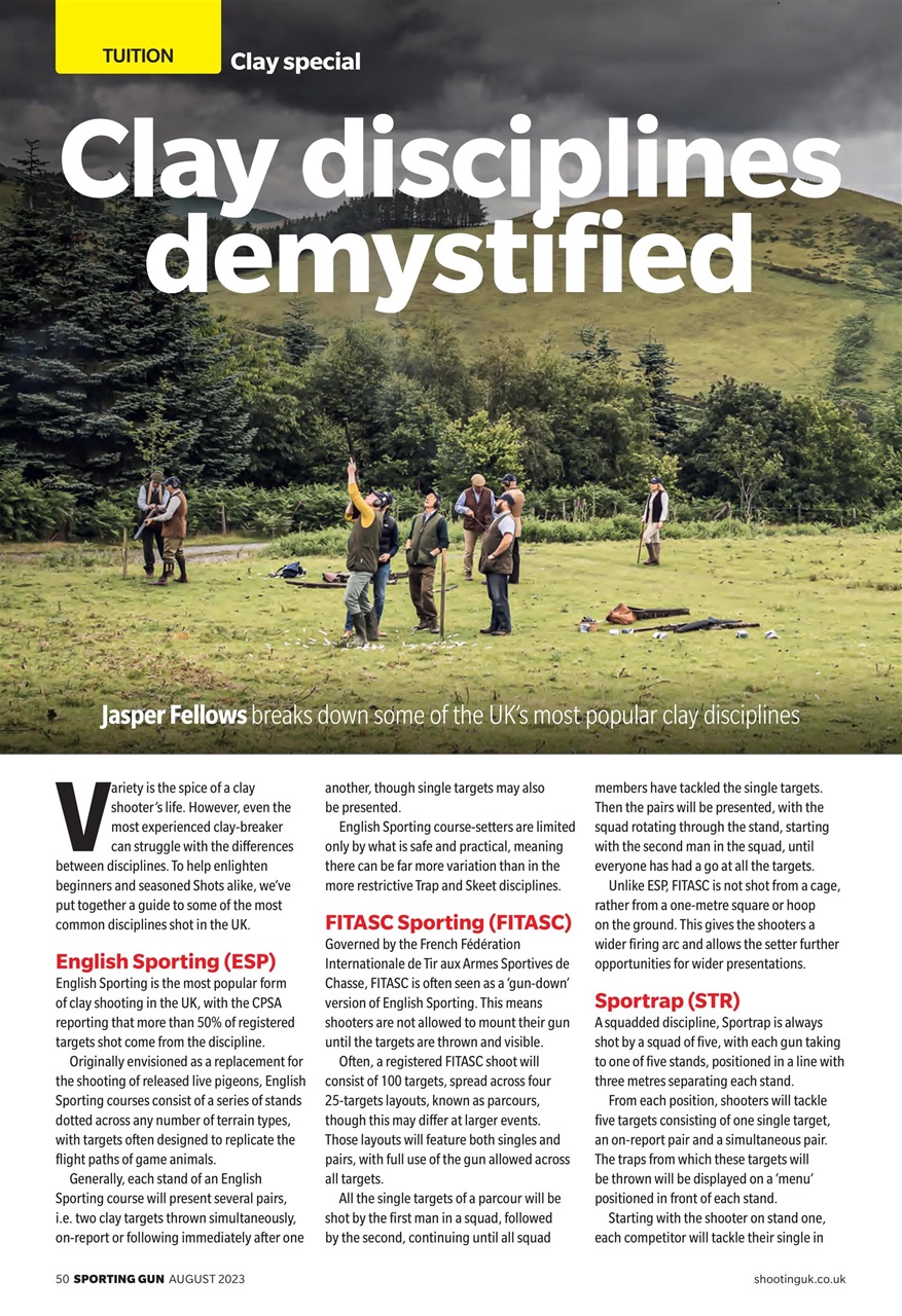 Sporting Gun Preview Pages