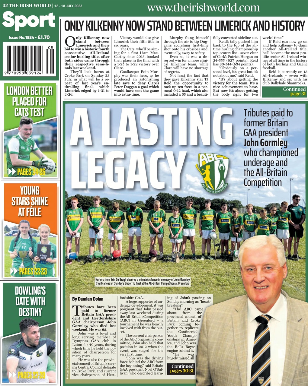 Irish World Preview Pages