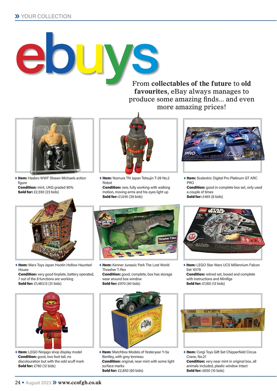 Collectors Gazette Preview Pages