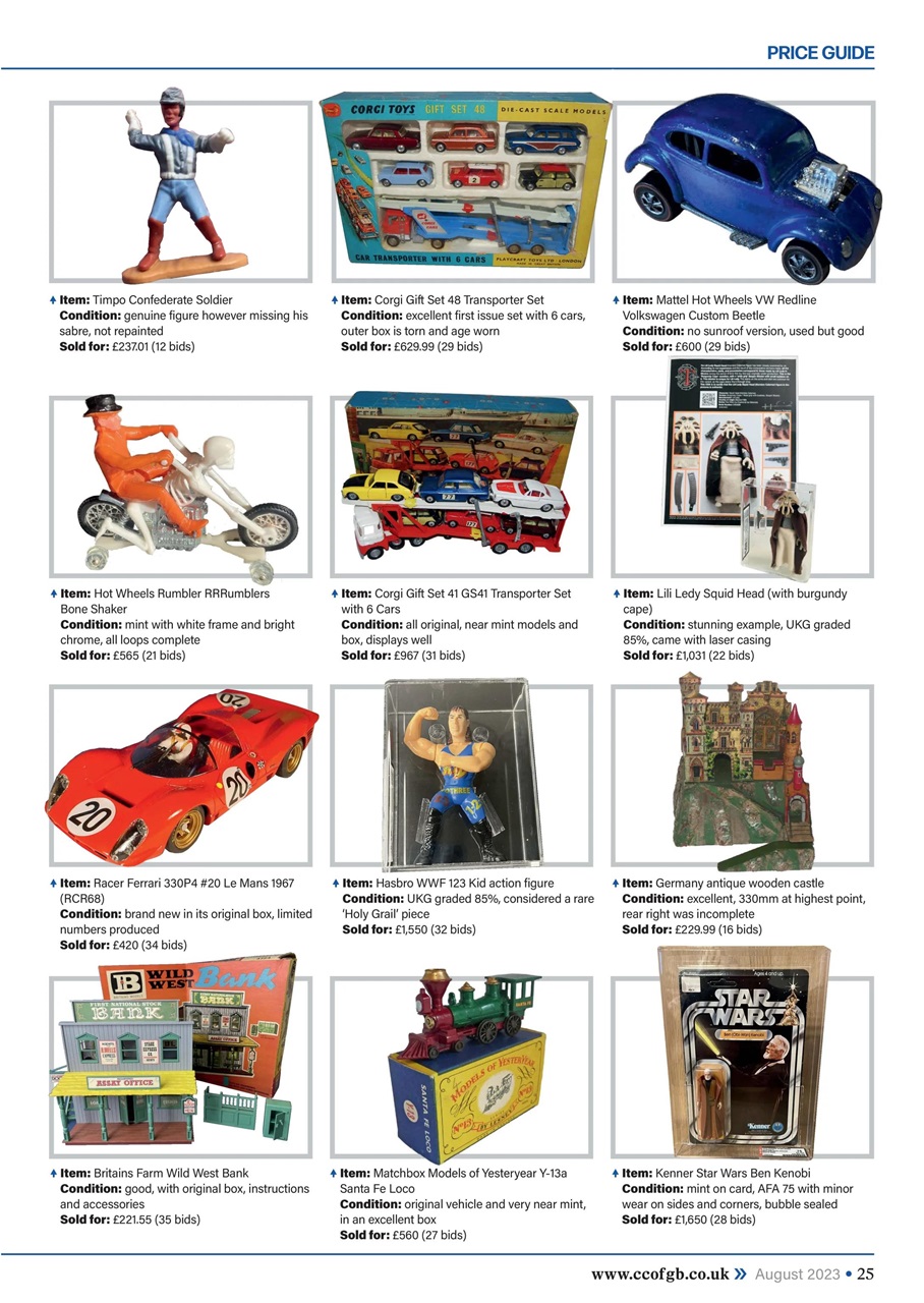 Collectors Gazette Preview Pages