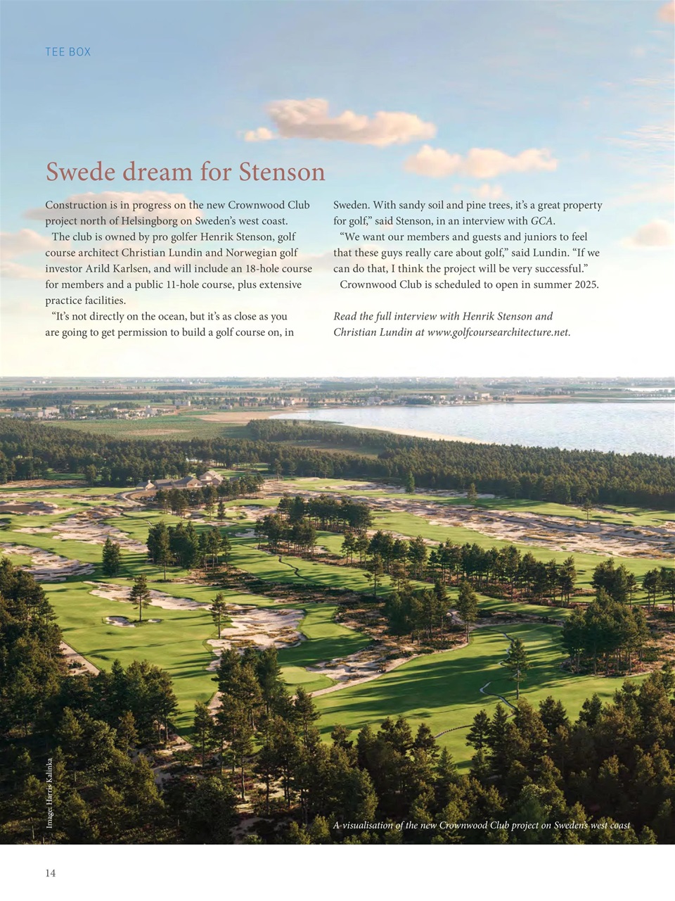 Golf Course Architecture Preview Pages