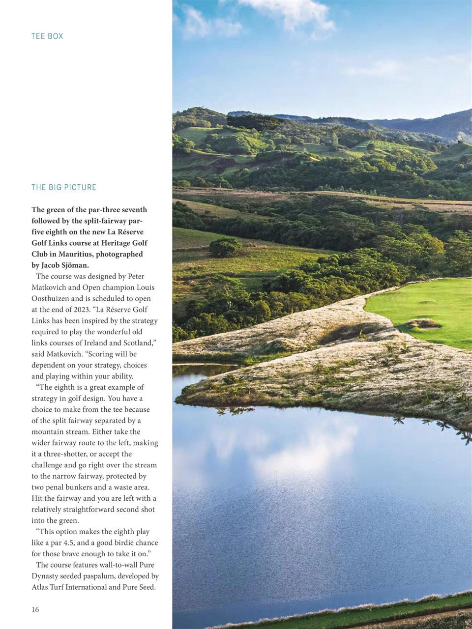 Golf Course Architecture Preview Pages