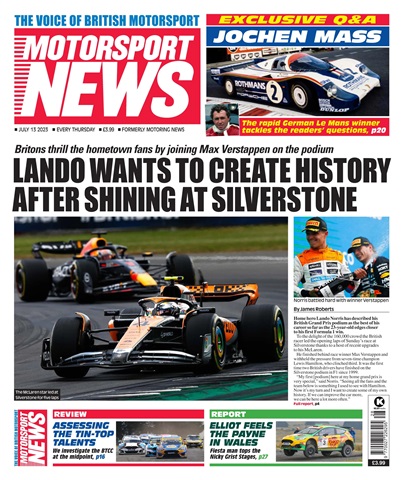 Motorsport News issue 13 Jul 23