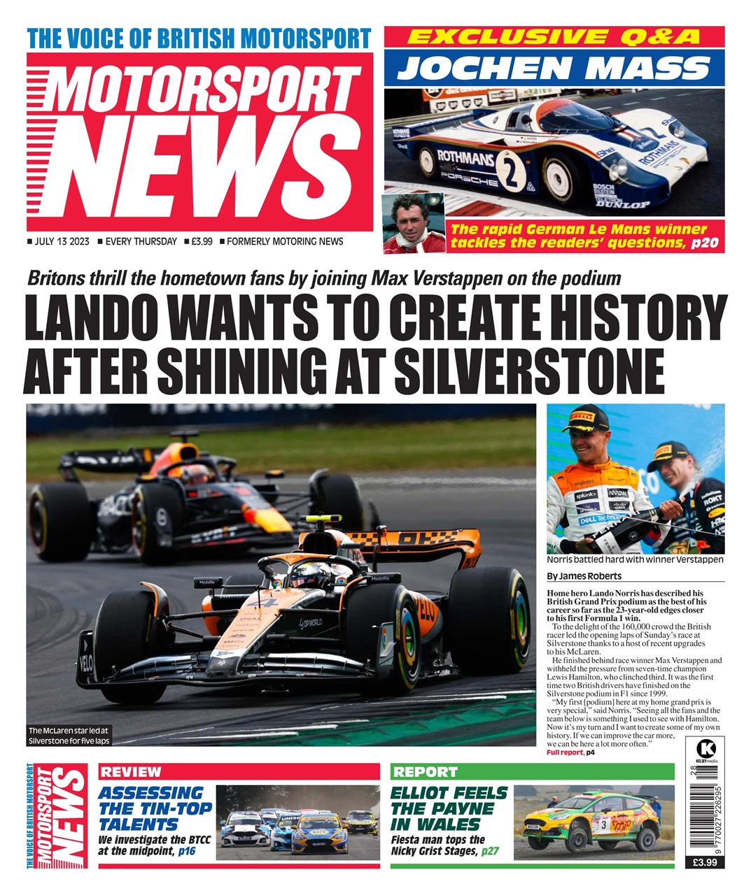 Motorsport News Preview Pages