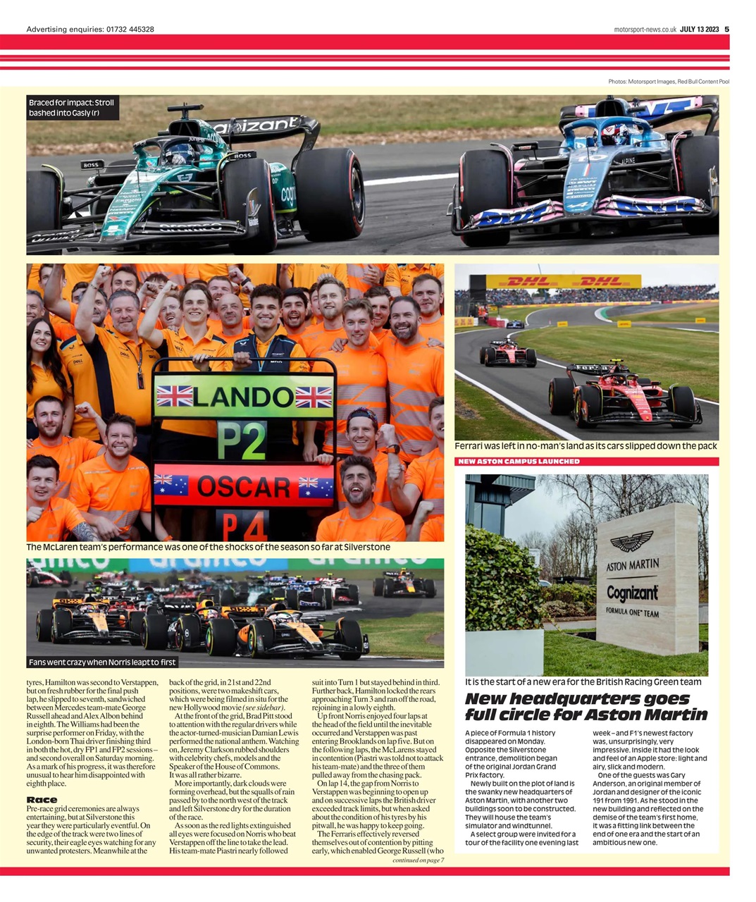 Motorsport News Preview Pages