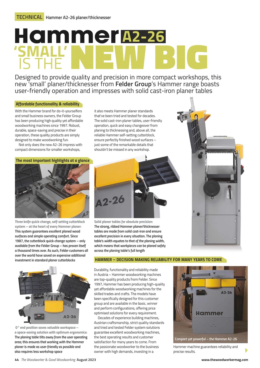 The Woodworker Magazine Preview Pages