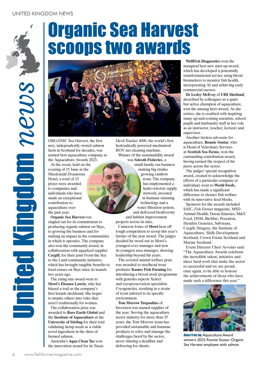 Fish Farmer Magazine Preview Pages
