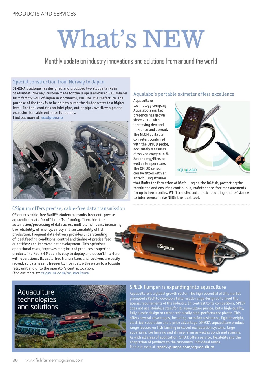 Fish Farmer Magazine Preview Pages