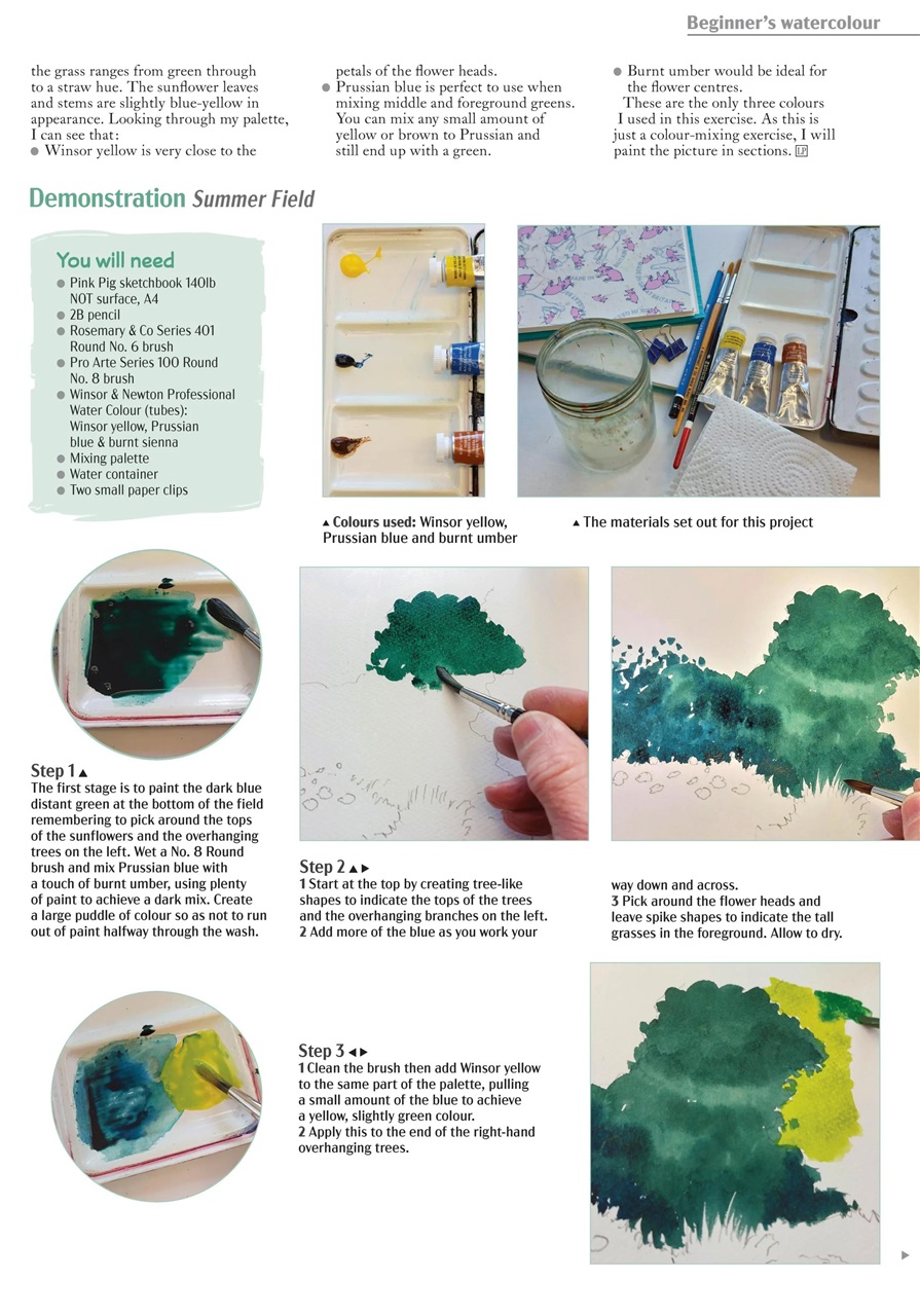 Leisure Painter & The Artist Preview Pages