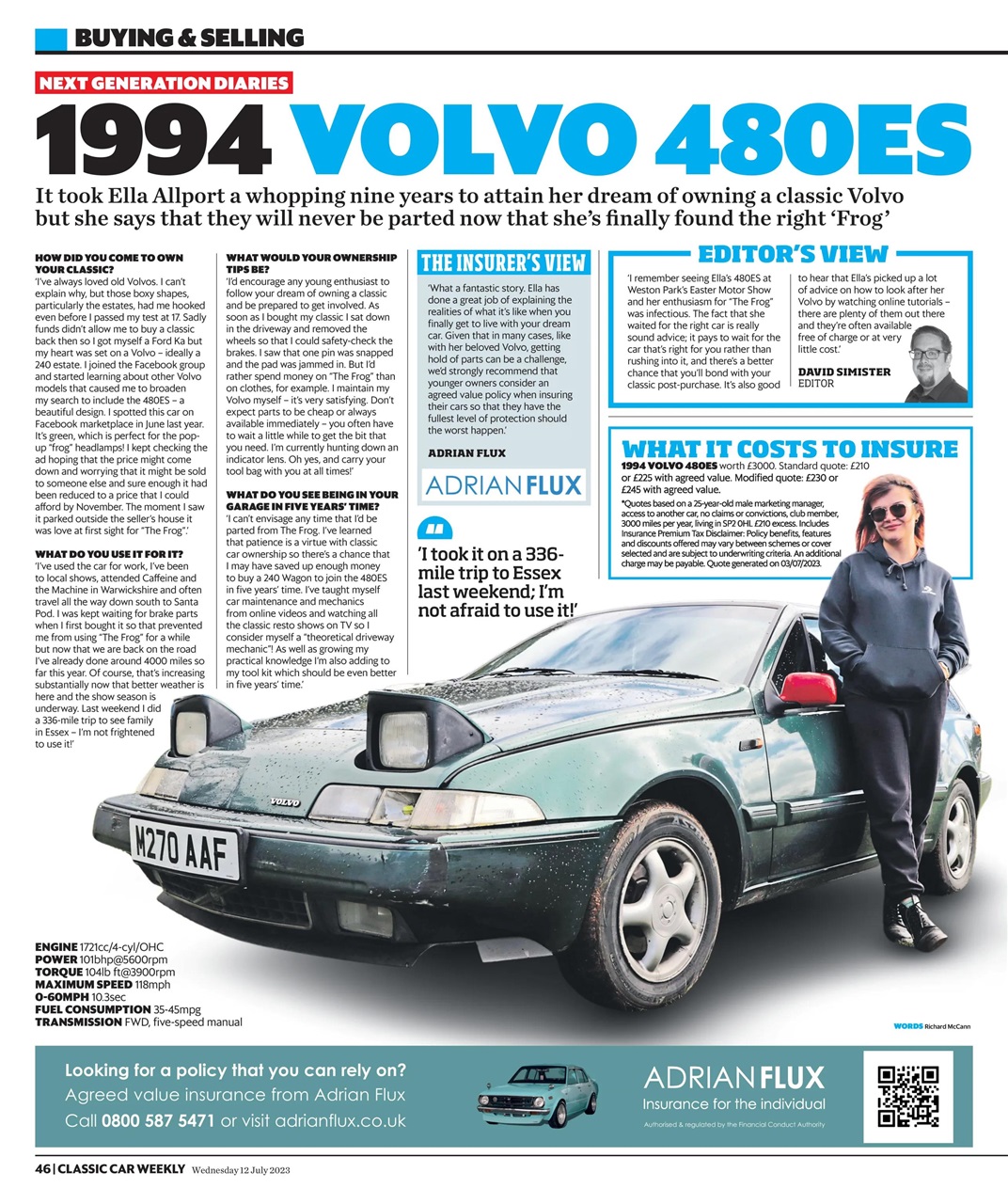 Classic Car Weekly Preview Pages