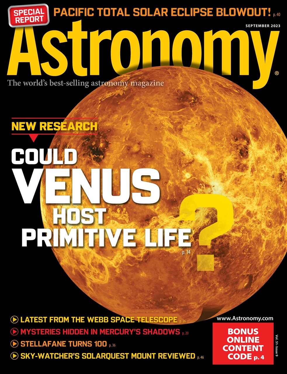 Astronomy Preview Pages