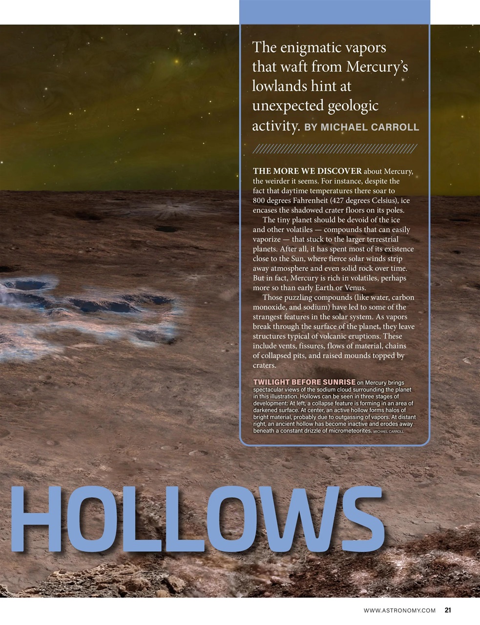 Astronomy Preview Pages