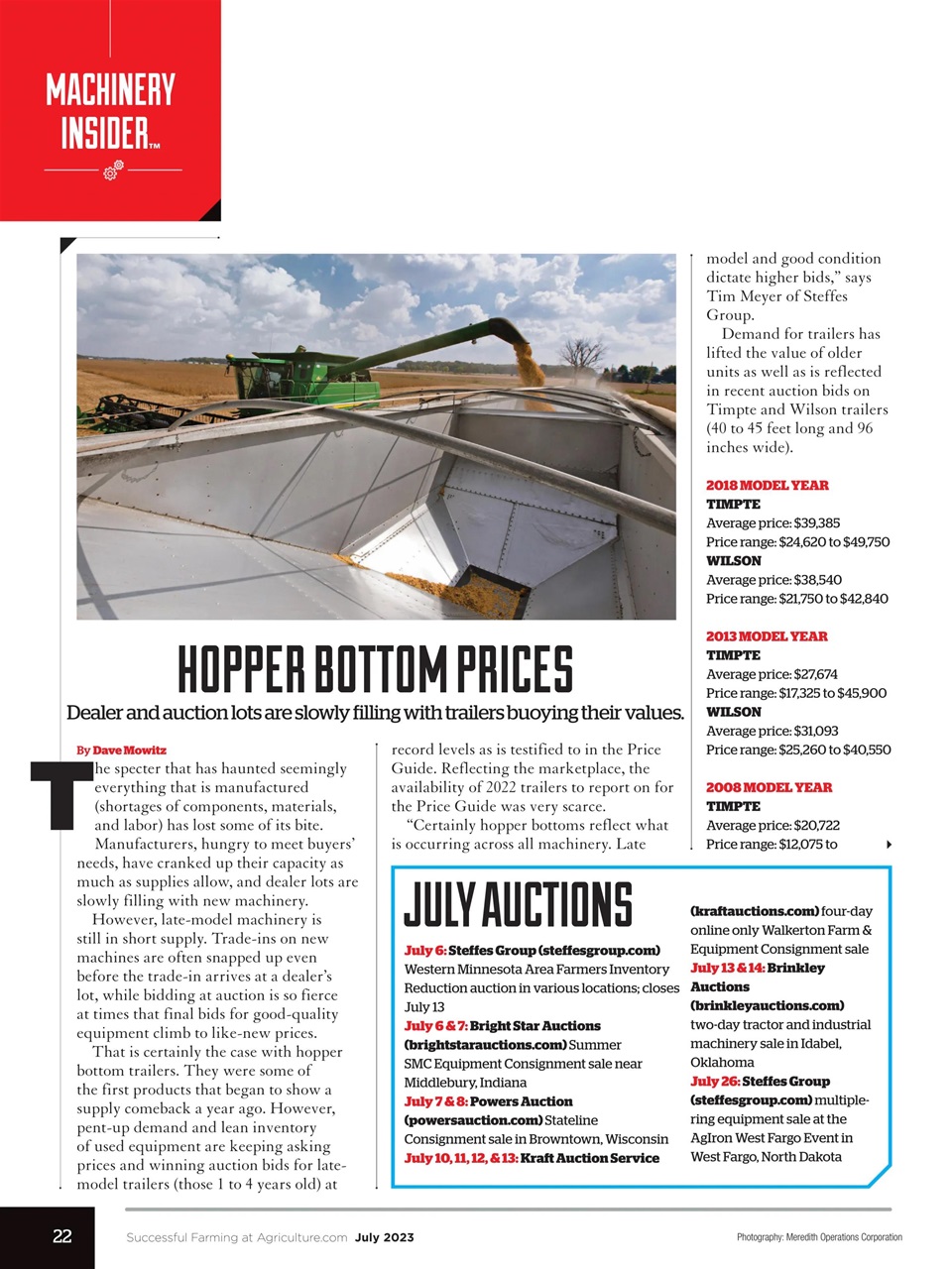 Successful Farming Preview Pages