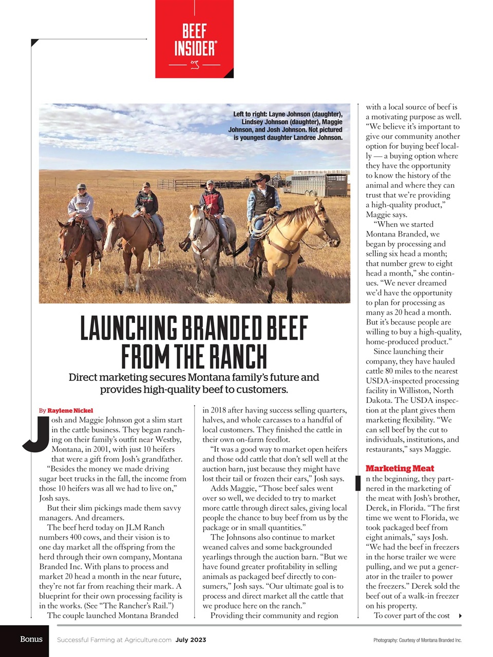 Successful Farming Preview Pages