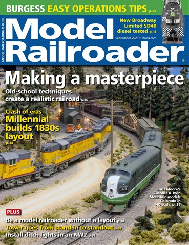 Model Railroader issue Sep-23