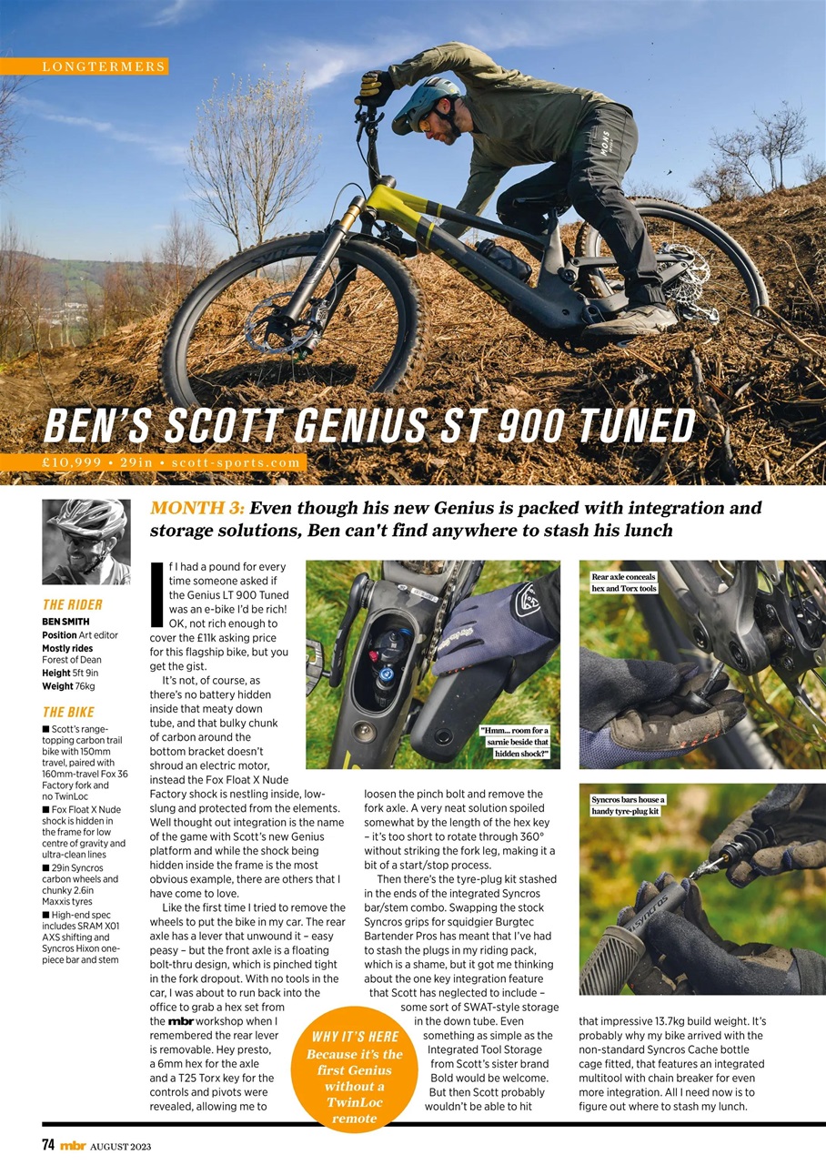 Mountain Bike Rider Preview Pages
