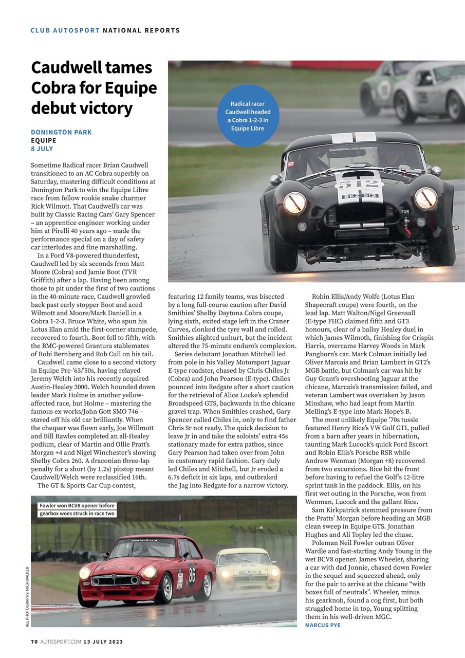 Autosport Preview Pages