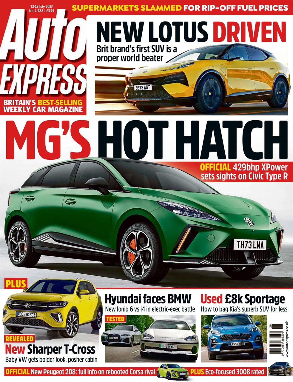 Auto Express Preview Pages