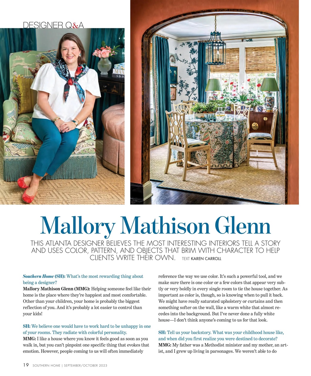 Southern Home Preview Pages