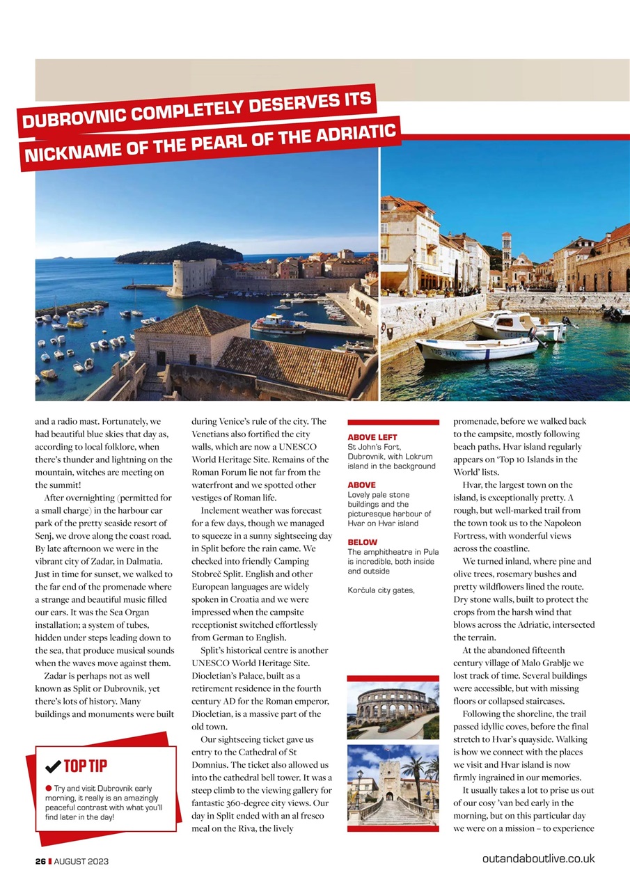 Campervan Preview Pages