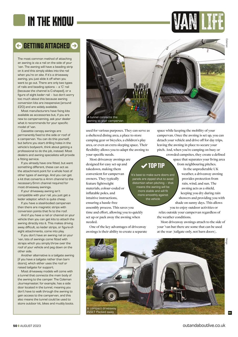 Campervan Preview Pages