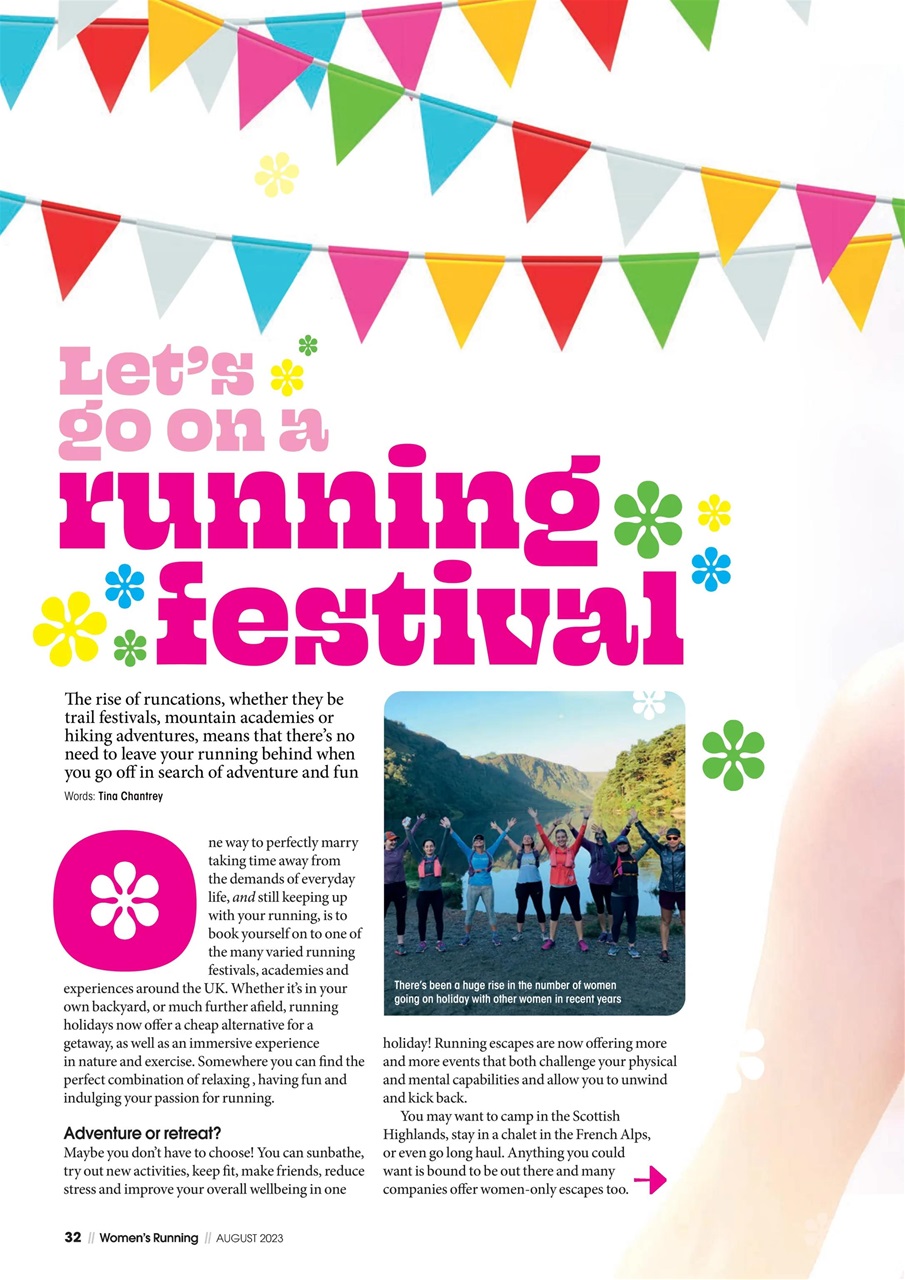 Women’s Running Preview Pages