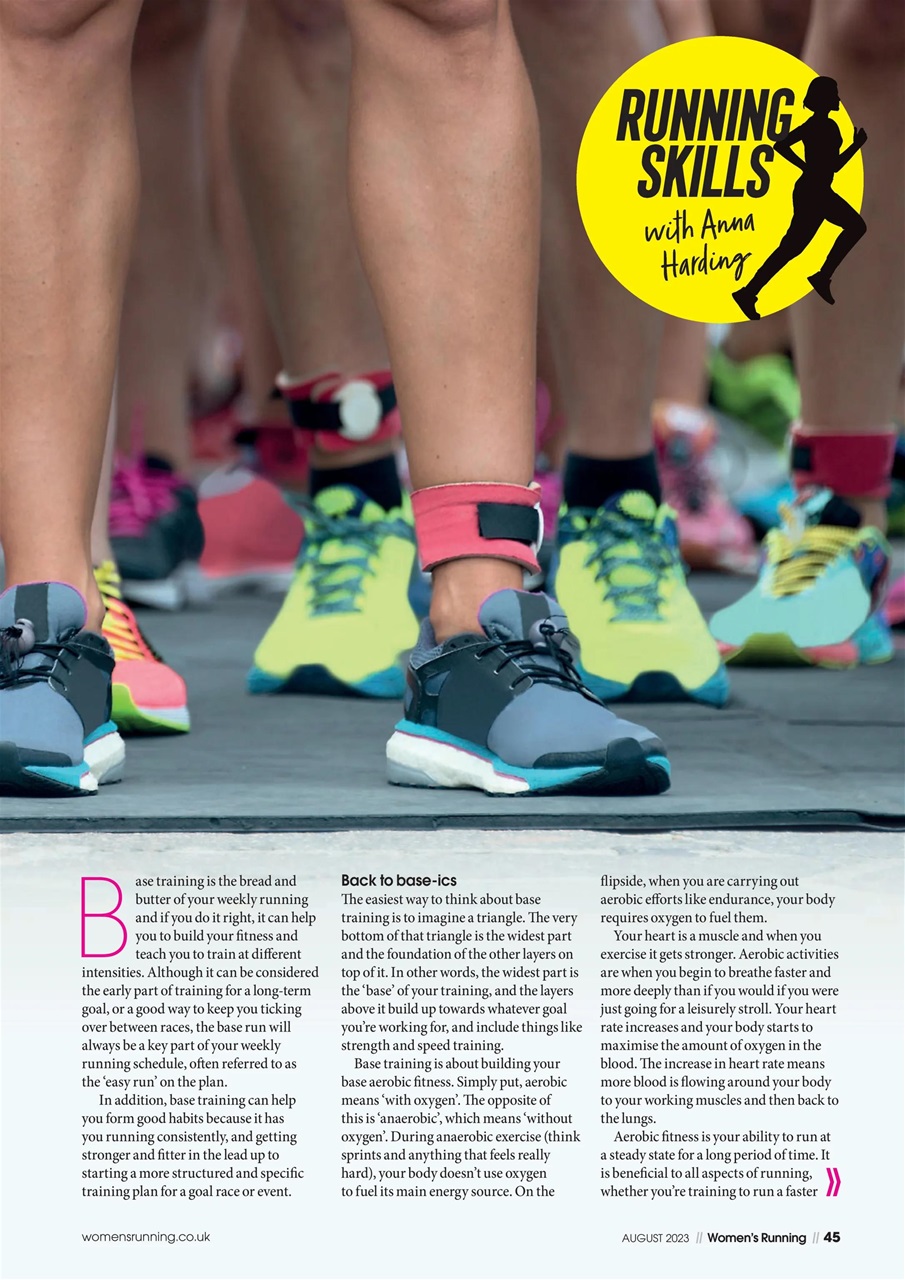 Women’s Running Preview Pages