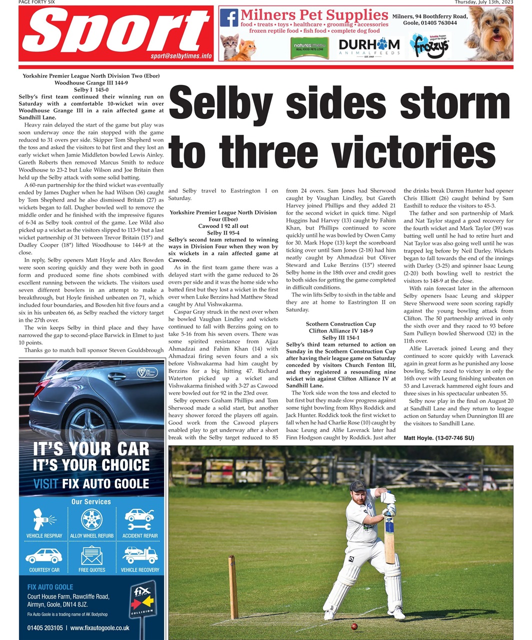 Selby Times Preview Pages