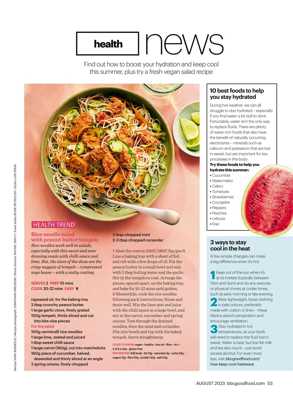 Good Food Magazine Preview Pages