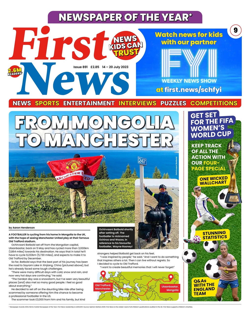 First News Preview Pages