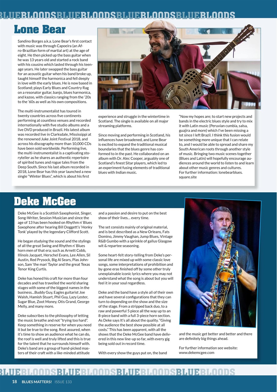 Blues Matters! Preview Pages