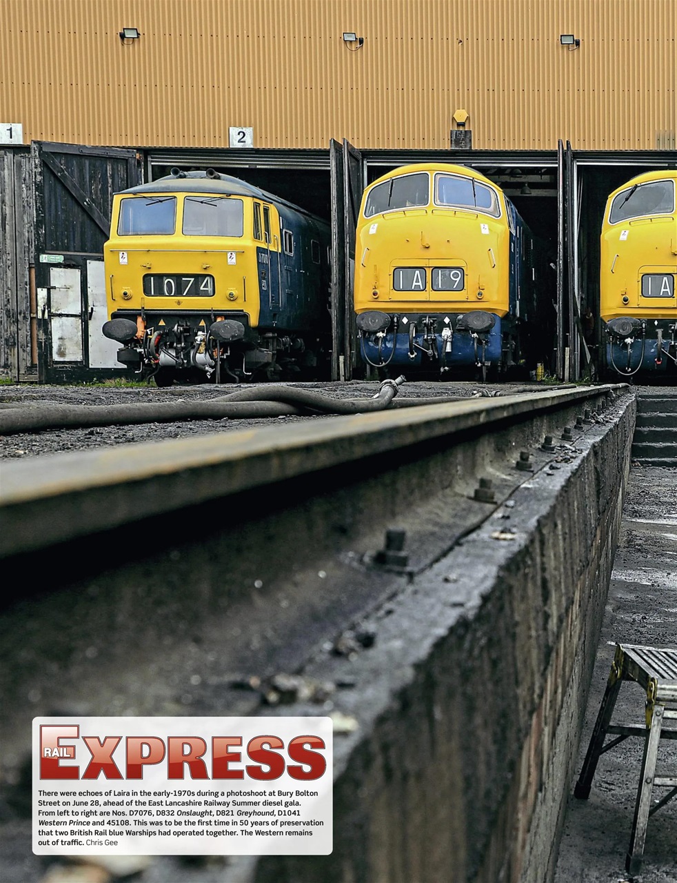 Rail Express Preview Pages