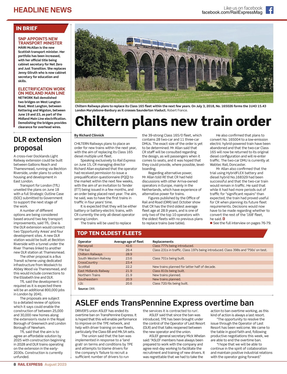 Rail Express Preview Pages