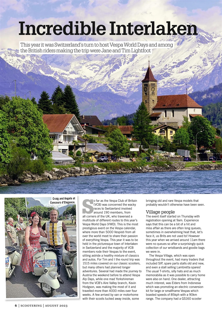 Scootering Preview Pages