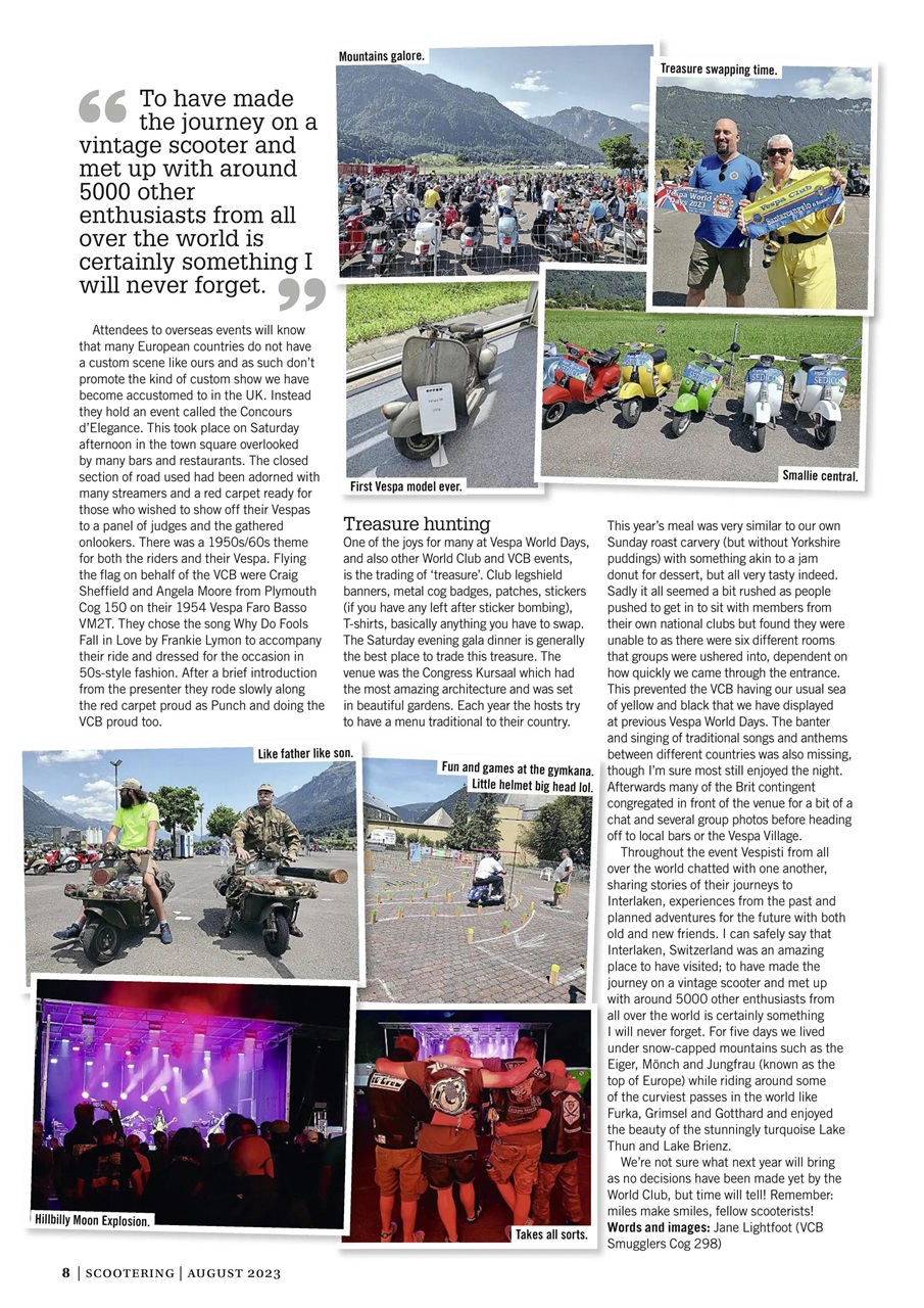 Scootering Preview Pages