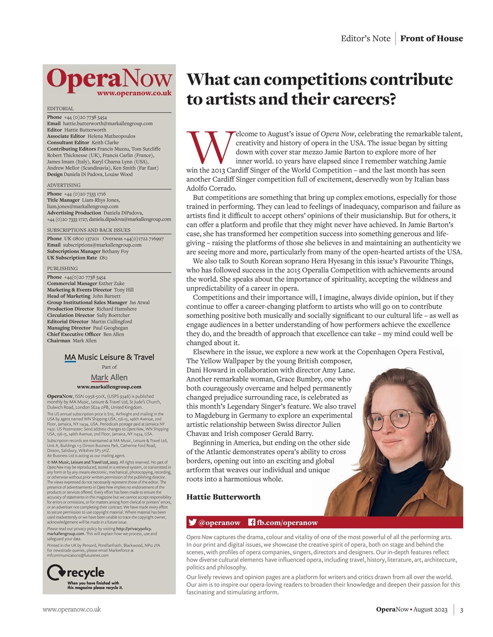 Opera Now Preview Pages