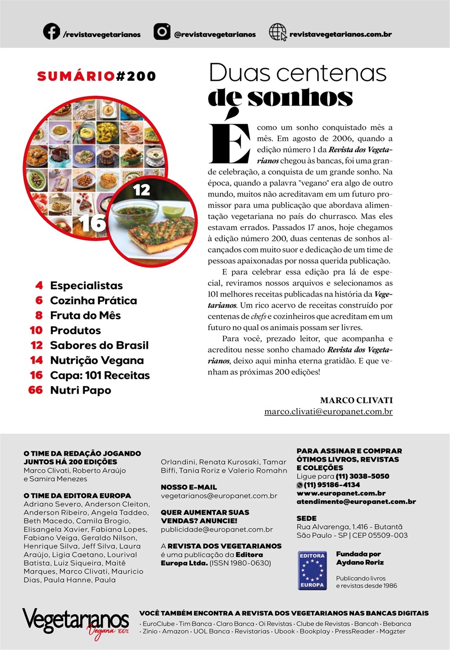Vegetarianos Preview Pages