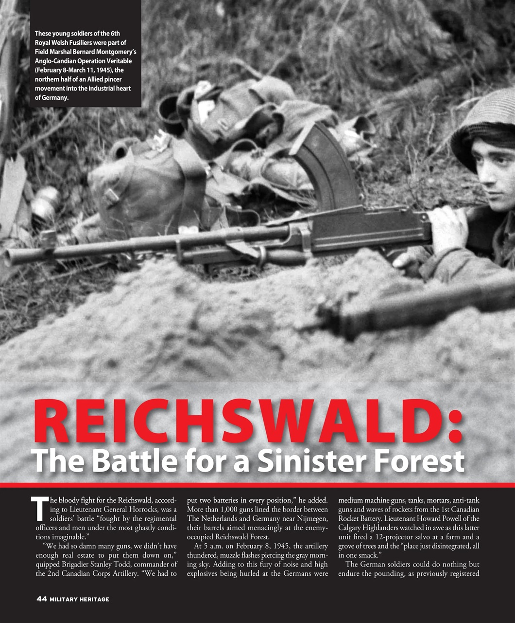 Military Heritage Preview Pages