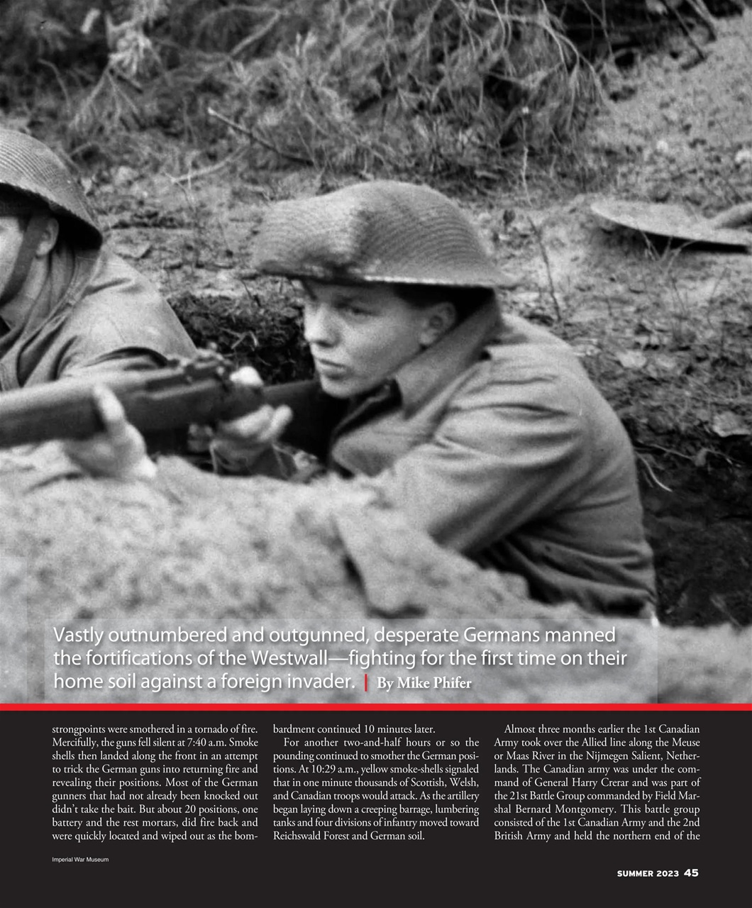 Military Heritage Preview Pages