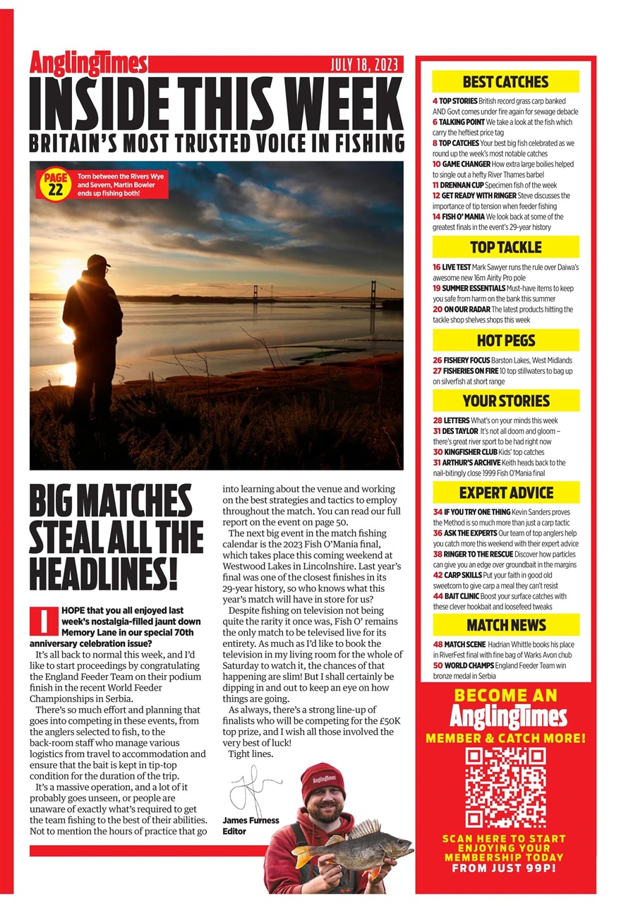 Angling Times Preview Pages