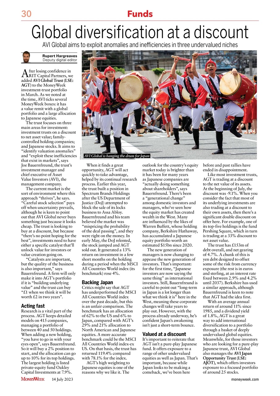 MoneyWeek Preview Pages