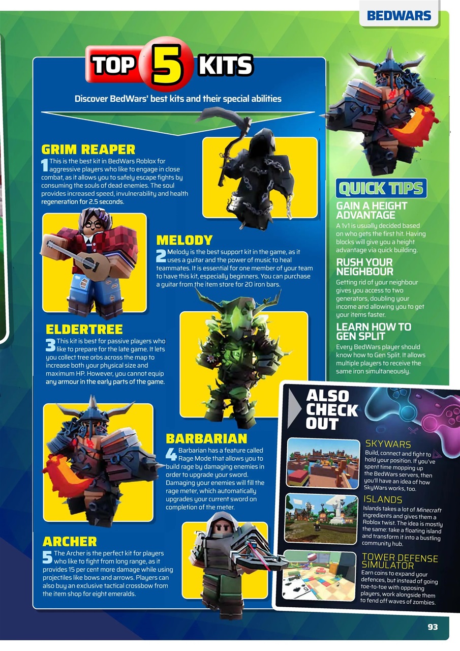 Gaming Bookazine Preview Pages