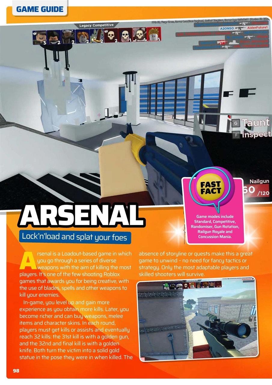 Gaming Bookazine Preview Pages