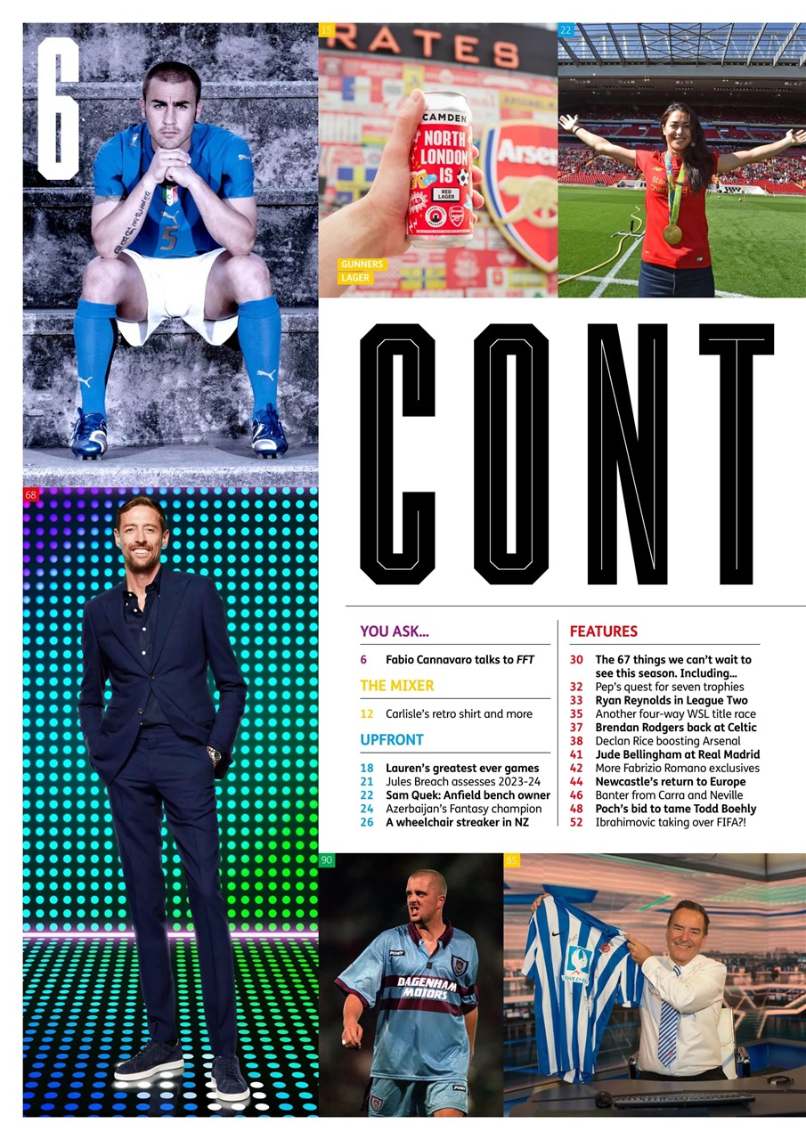 FourFourTwo Preview Pages