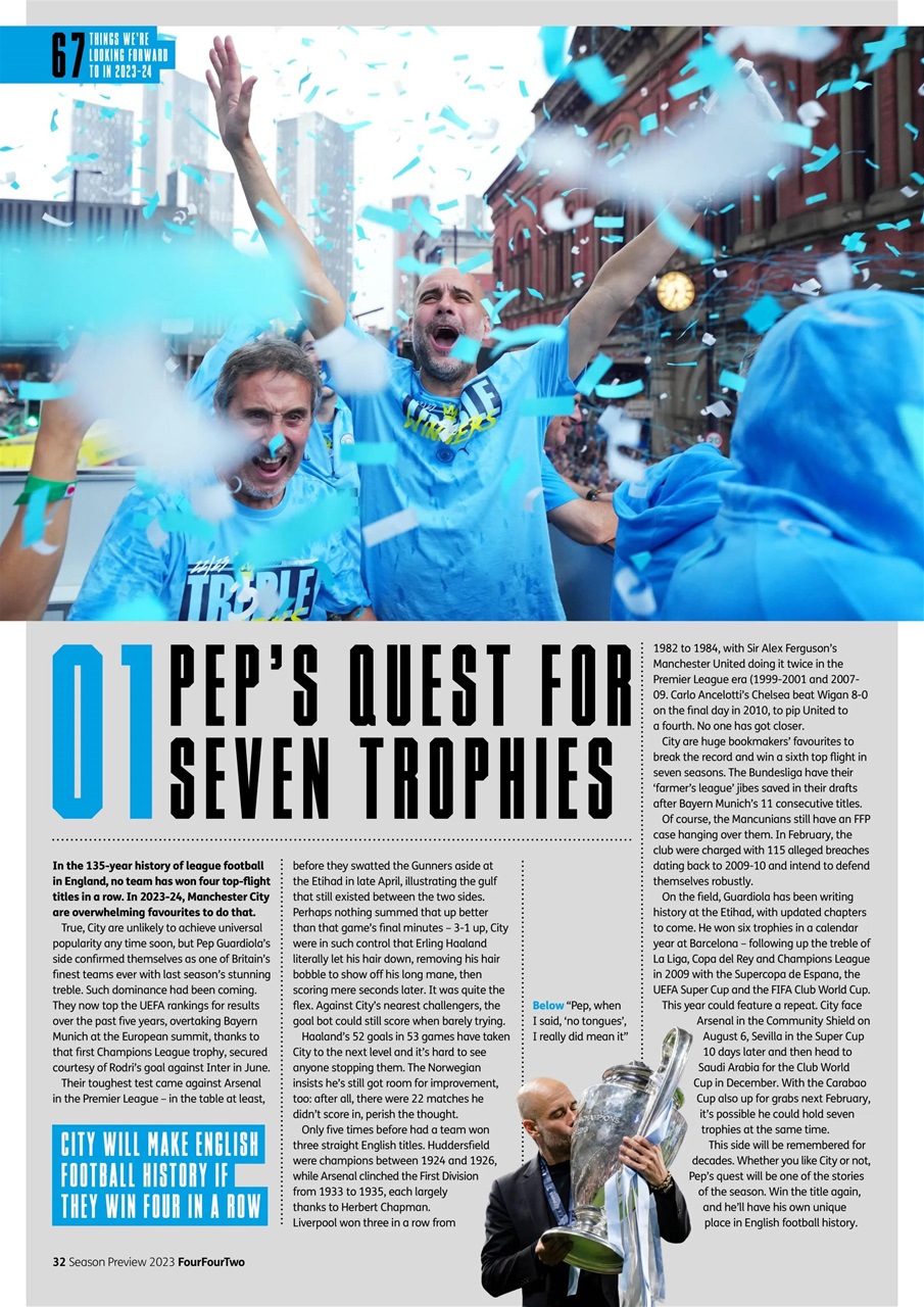 FourFourTwo Preview Pages