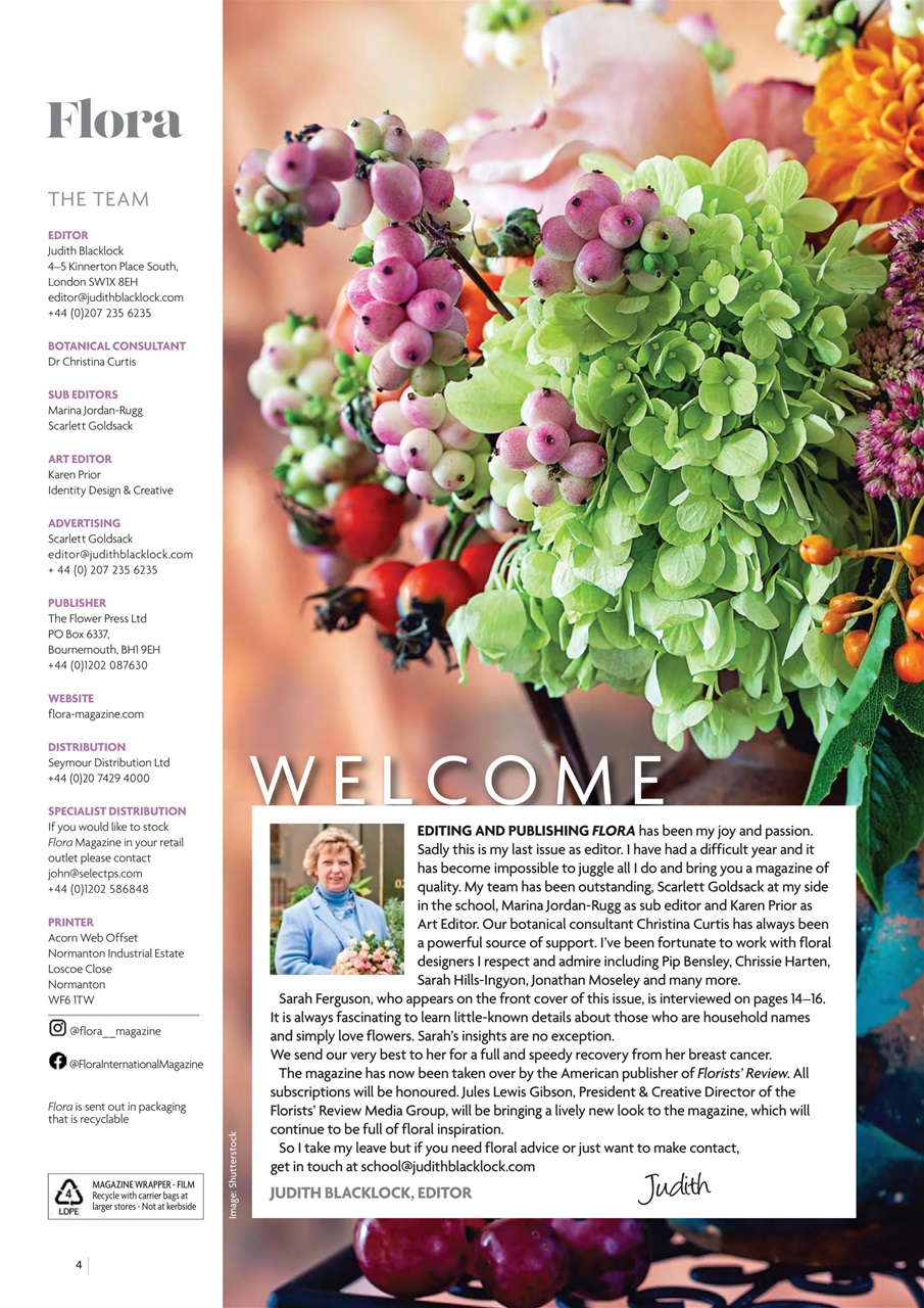 Flora International Preview Pages
