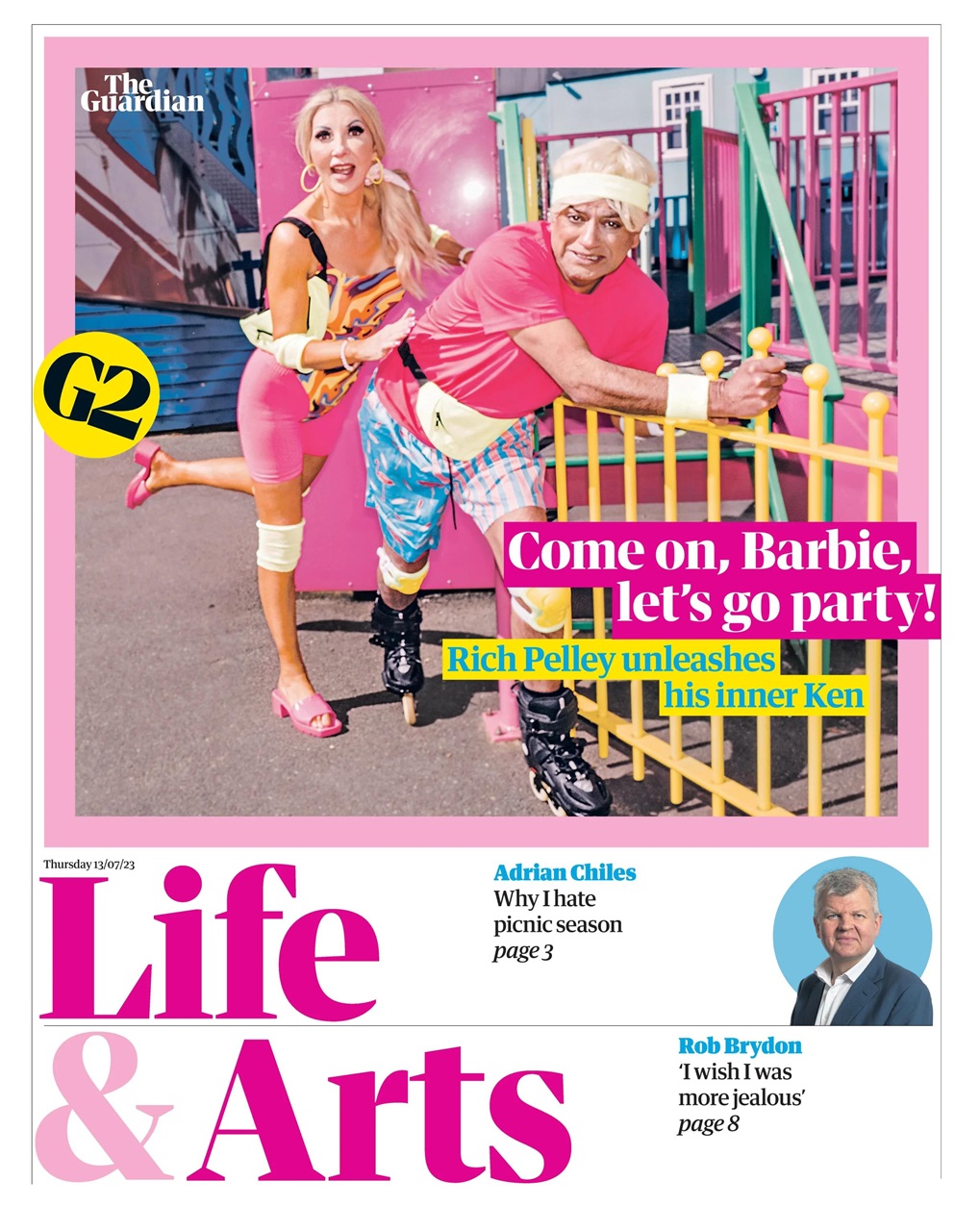 The Guardian Newspaper Preview Pages