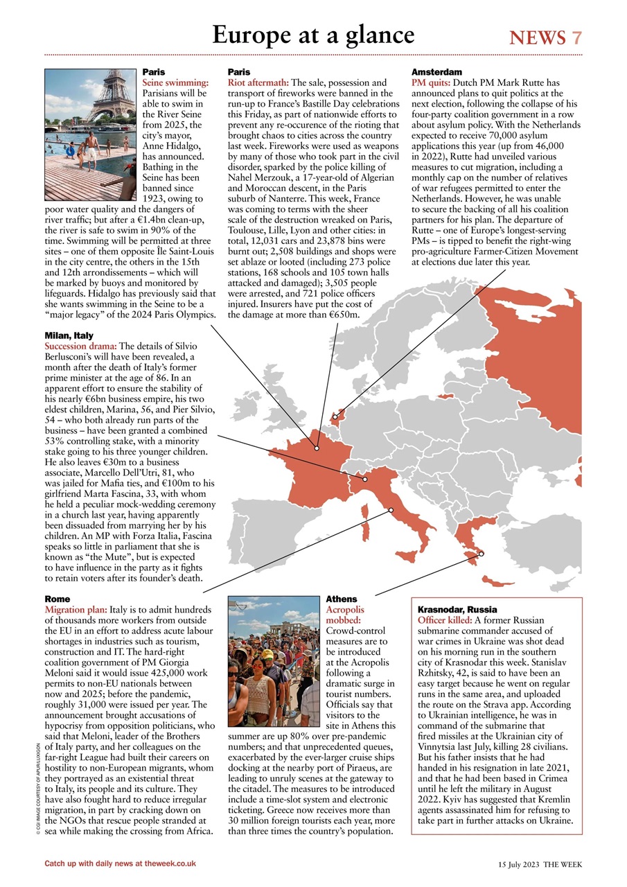 The Week Preview Pages