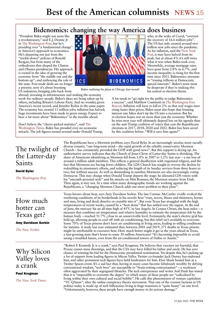 The Week Preview Pages