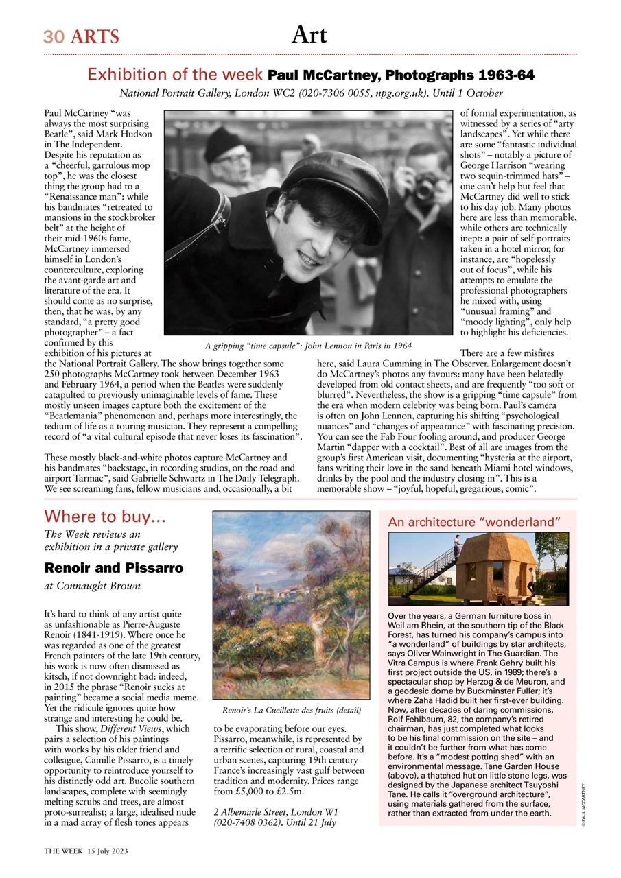 The Week Preview Pages